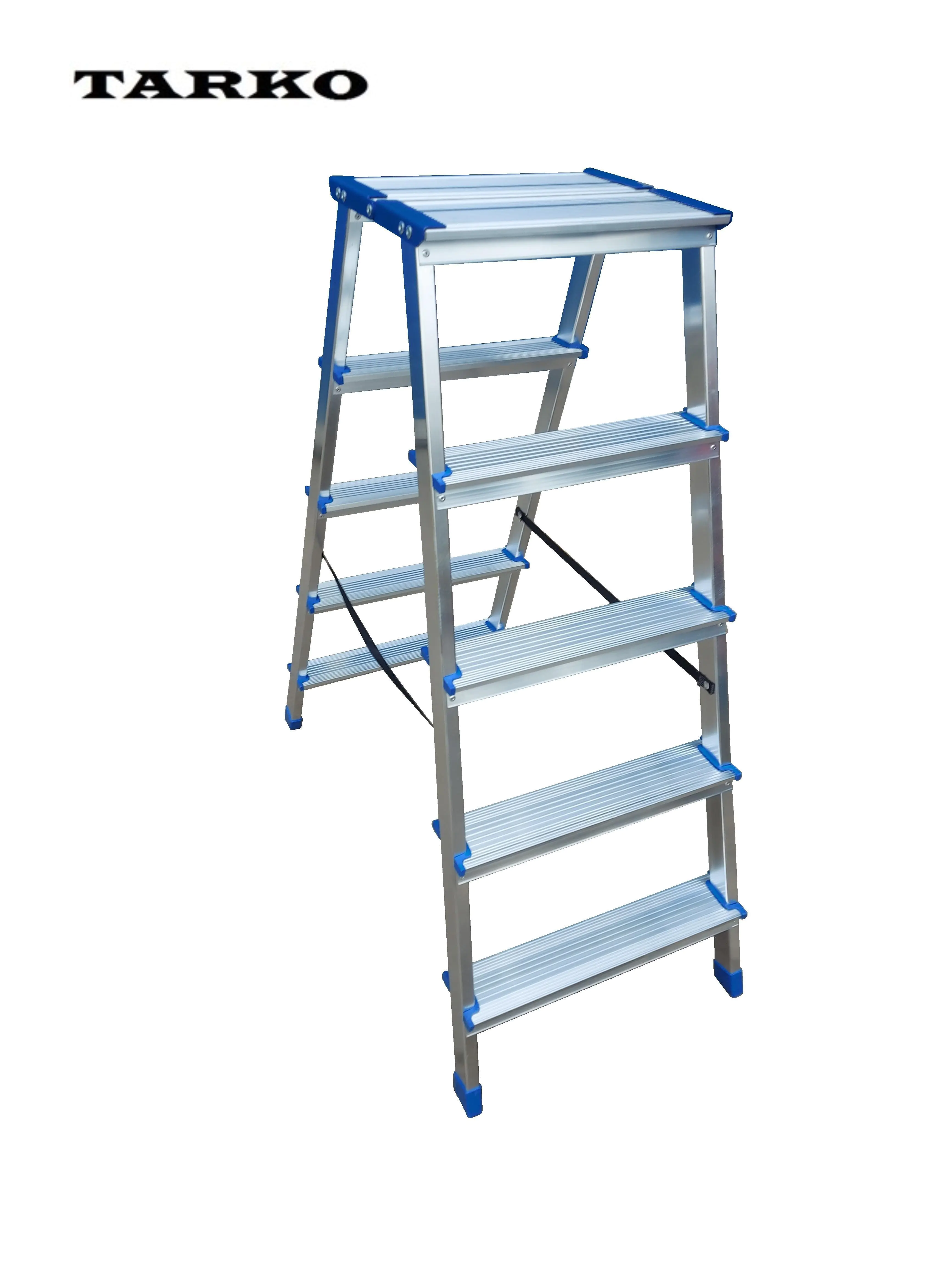 Стремянка двусторон. 113 см с увелич. площадкой (2x5 ступени) TARKO 14205